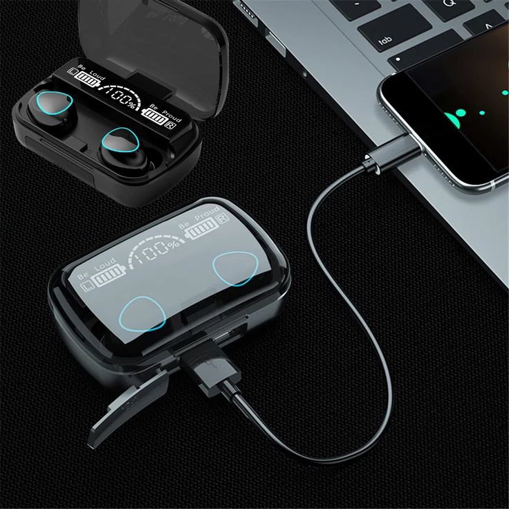 New M10 Earbuds TWS Bluetooth Headphones 3500mAh Charging Box Wireless Earphones With Microphone 9D Air buds Stereo Sports Waterproof Ear buds Headset