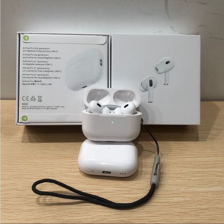 Airpods pro 2nd generation original, Bluetooth Headphones, Active Noise Cancellation, Super Sound Bass, long Battery